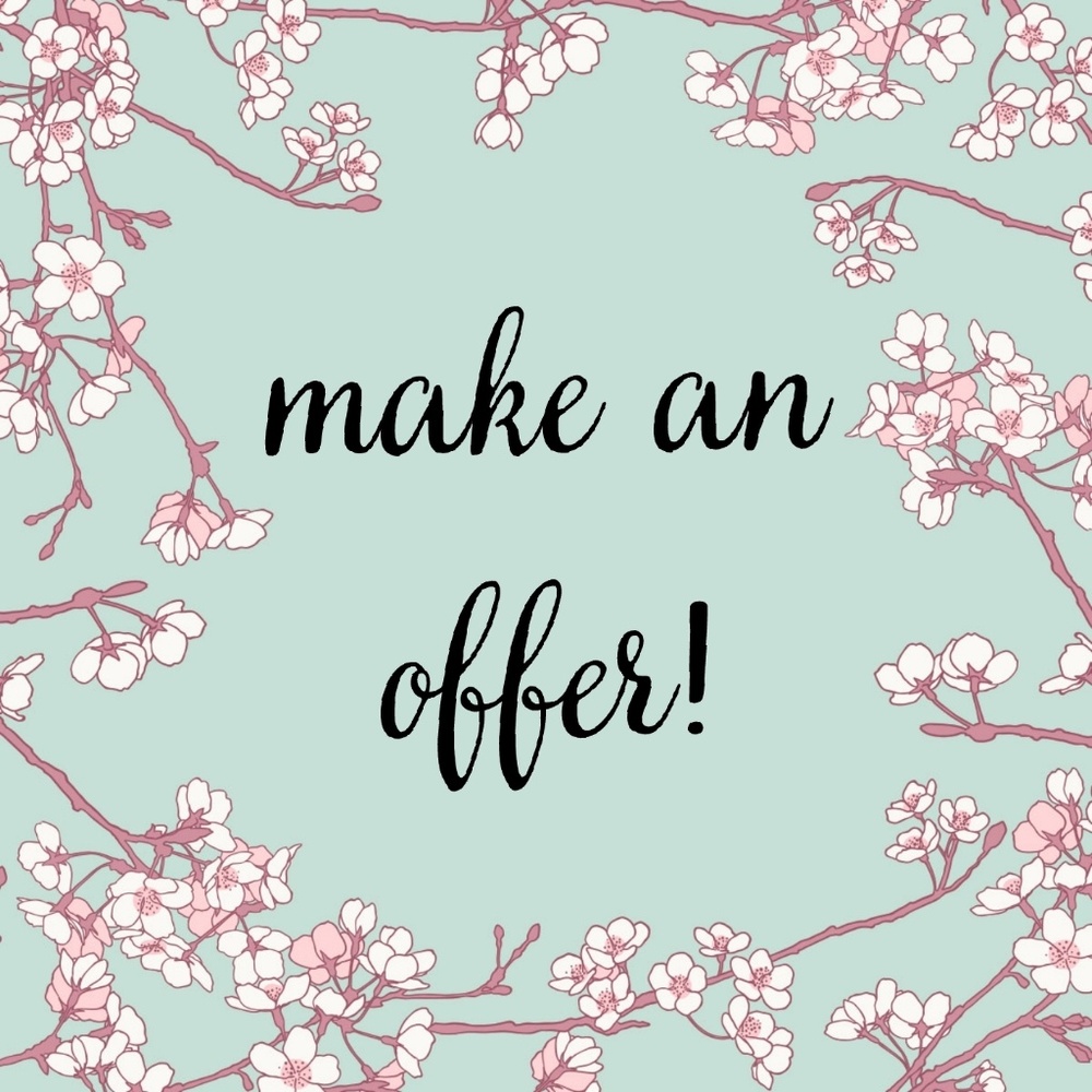 All reasonable offers accepted!